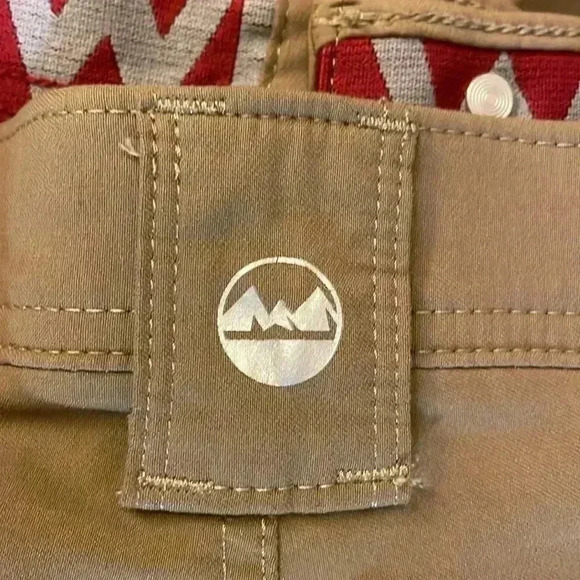 Wrangler Men’s 44 Tan Nylon Spandex Stretch Cargo Utility Shorts 9” Inseam - Picture 6 of 8